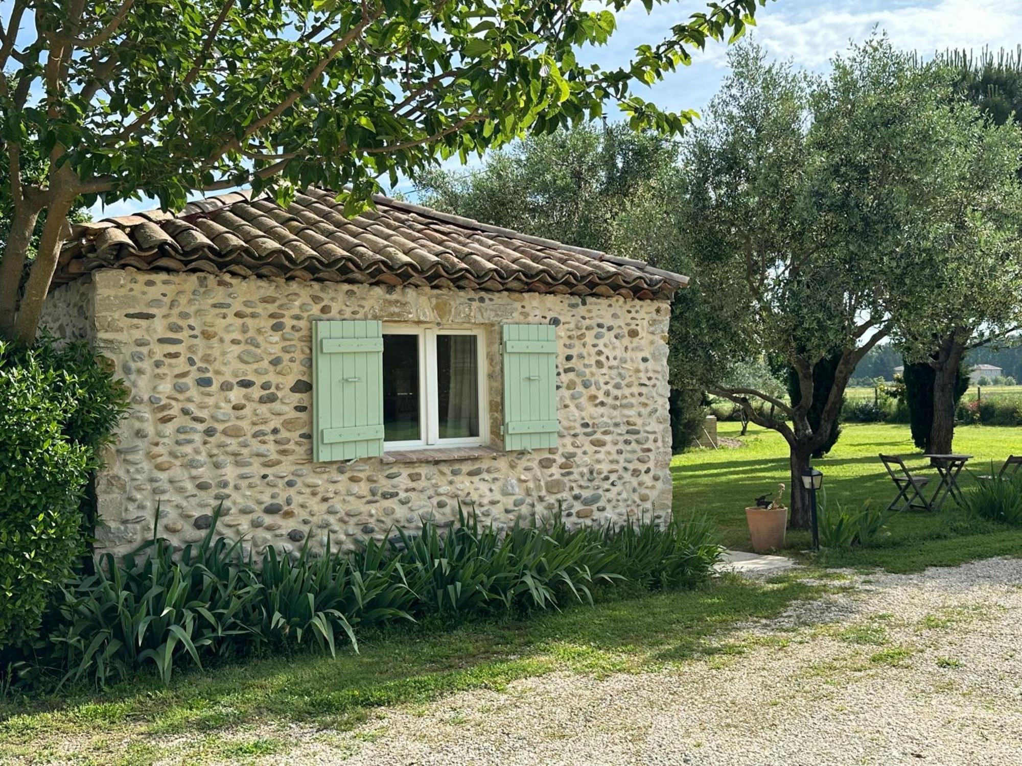 Maisonnette Independante Au Calme Dans Un Grand Jardin Шатонеф-дю-Рон Экстерьер фото