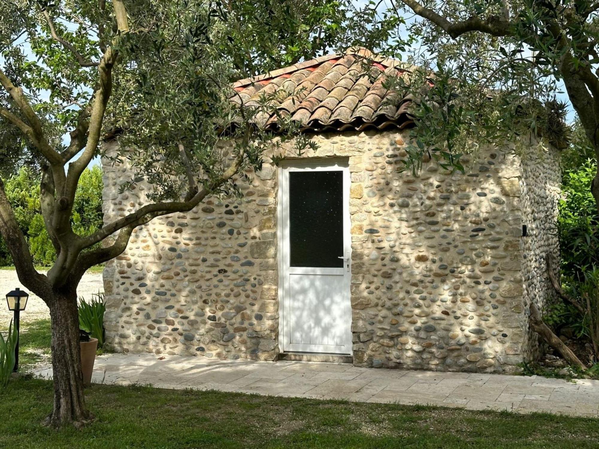 Maisonnette Independante Au Calme Dans Un Grand Jardin Шатонеф-дю-Рон Экстерьер фото